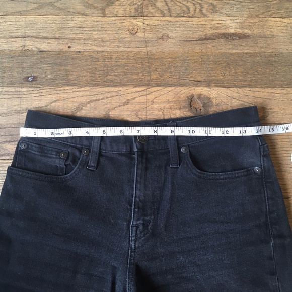 High waisted black Madewell shorts - Picture 4 of 9
